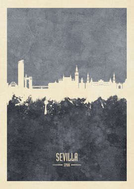 Sevilla Spain Skyline