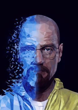 'Walter White' Poster, picture, metal print, paint by Gian Marco ...