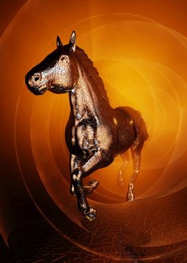 Abstract Horse 012