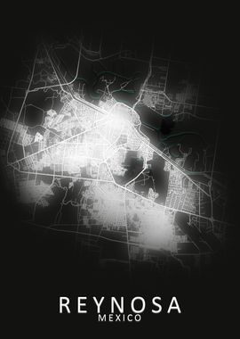 Reynosa Mexico City Map