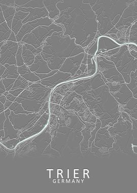 Trier Germany City Map