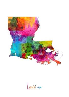 Louisiana Map