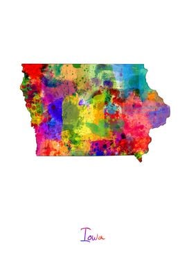 Iowa Map