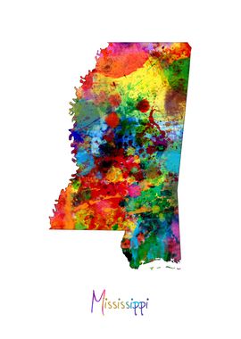 Mississippi Map