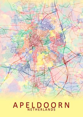 Apeldoorn Netherlands Map