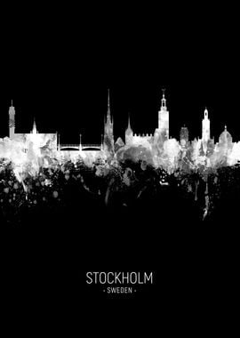 Stockholm Sweden Skyline