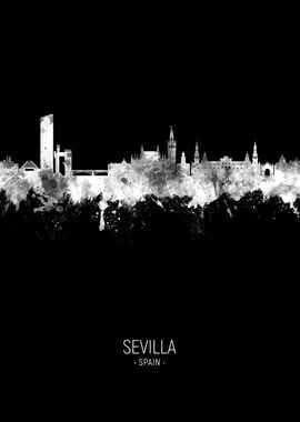 Sevilla Spain Skyline