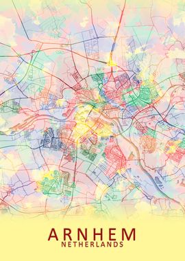 Arnhem Netherlands Map