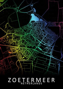 Zoetermeer Netherlands Map