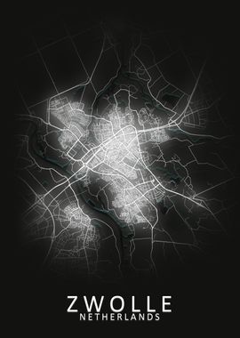 Zwolle Netherlands Map