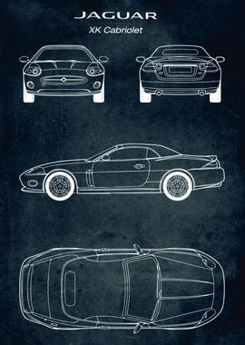 No105 Jaguar XK Cabriolet