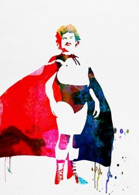 Nacho Libre Watercolor