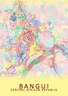 Bangui City Map