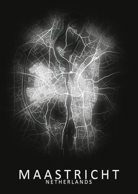 Maastricht Netherlands Map