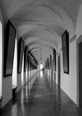 Melk Germany Abby Hallway