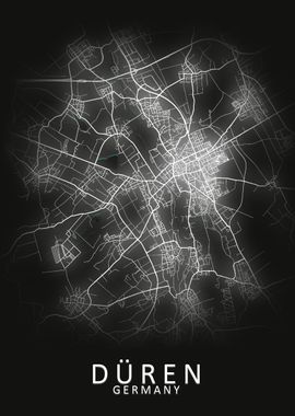 Duren Germany City Map