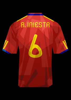 Andres Iniesta Spain 2010