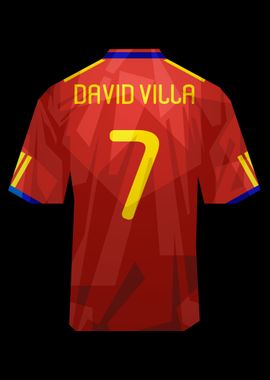 David Villa Spain 2010