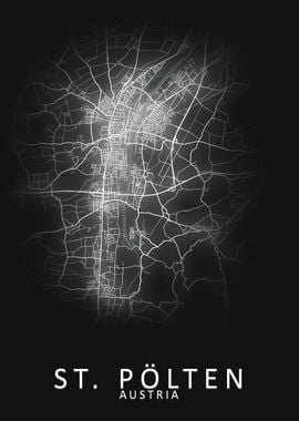 St Polten Austria City Map