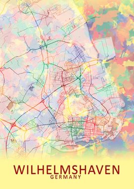 Wilhelmshaven Germany Map