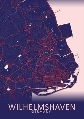 Wilhelmshaven Germany Map