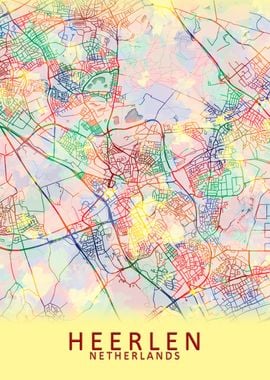 Heerlen Netherlands Map