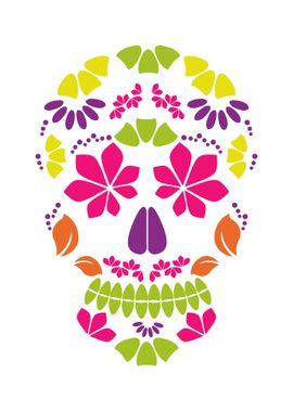 Calavera sugar skull