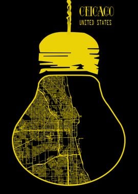 Chicago in bulb