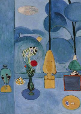 Matisse Blue Window