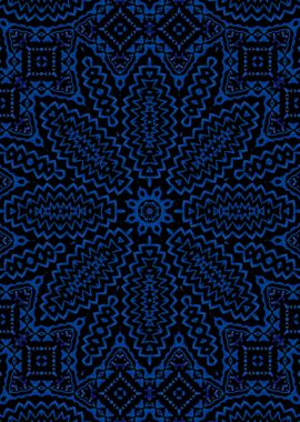 Blue Mandala 4