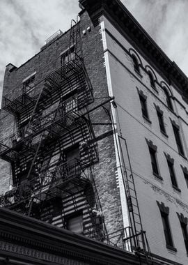 Hoboken Facade Fire Escape