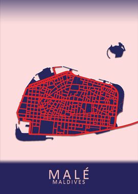 Male Maldives City Map