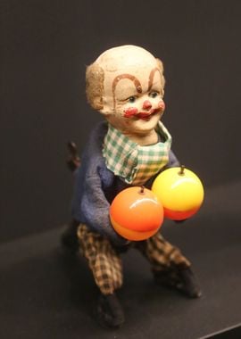 Vintage clown doll