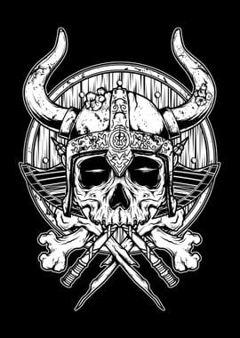 Skull Viking