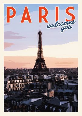 Paris Vintage Poster