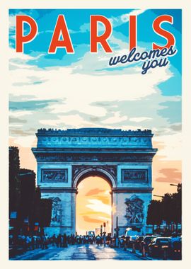 Paris Vintage Poster