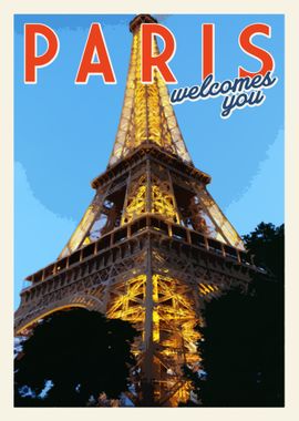 Paris Vintage Poster