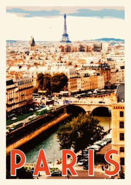 Paris Vintage Poster