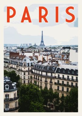 Paris Vintage Poster