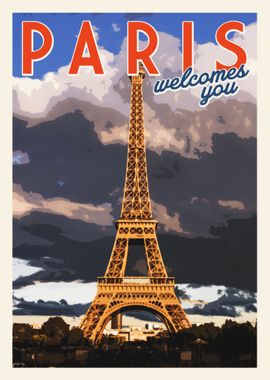 Paris Vintage Poster