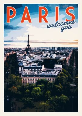 Paris Vintage Poster