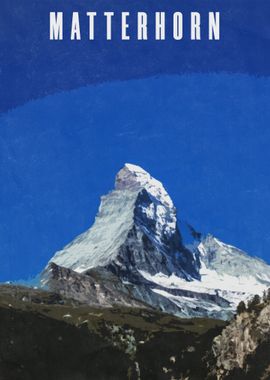 Matterhorn Vintage Poster