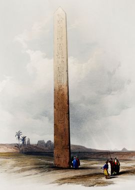 Obelisk of Heliopoli 1849