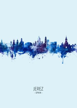 Jerez Spain Skyline