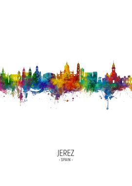 Jerez Spain Skyline