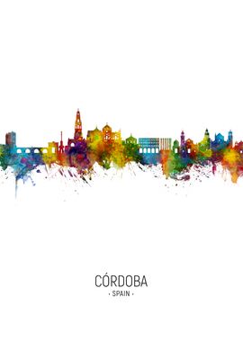 Cordoba Spain Skyline