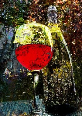 Wine art print b 2