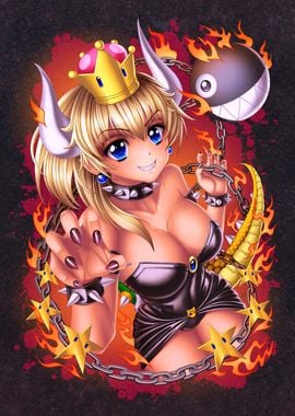 Bowsette Super Mario Bros