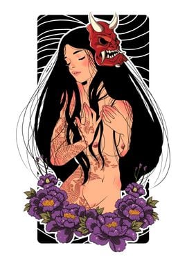 Oni Nude Geisha