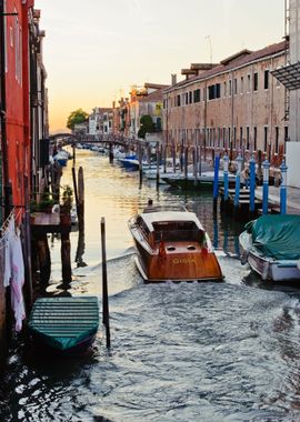 Water Taxi sunset